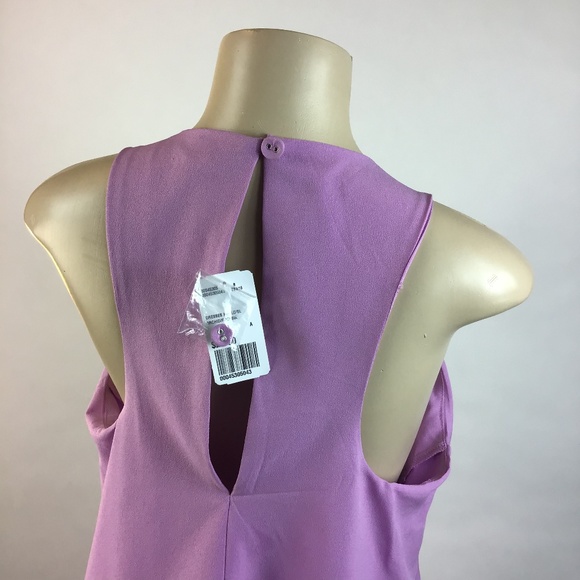 Forever 21 High Low Summer Dress Pink Medium - Picture 6 of 8